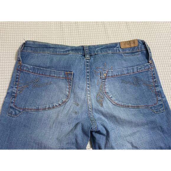 Vintage Y2K 2000s Parasuco Blue Denim Jeans 28x31 - Picture 9 of 13